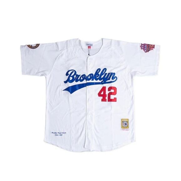 Headgear classics Brooklyn Royal giants button down jersey sz Medium - Picture 1 of 5